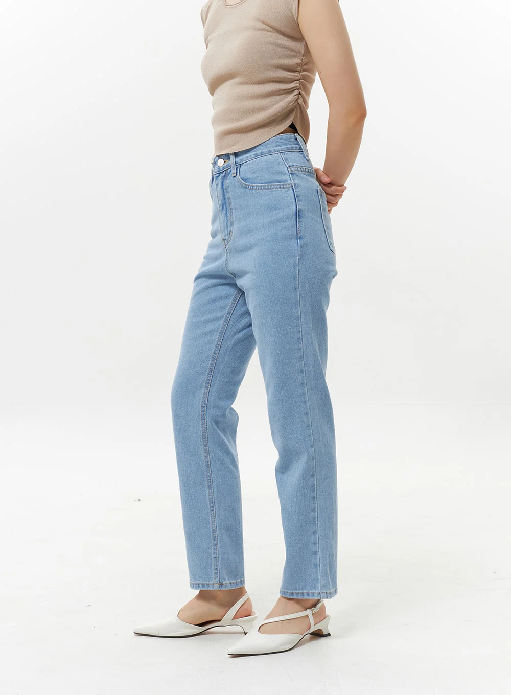High Waist Jeans OY330 - Image 6