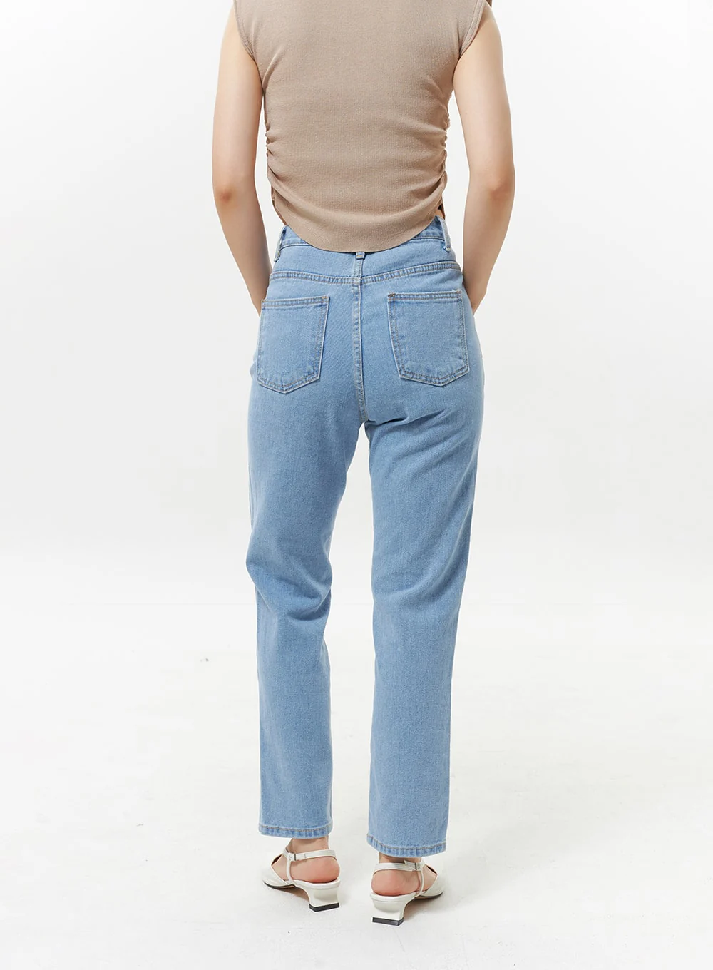 High Waist Jeans OY330 - Image 7
