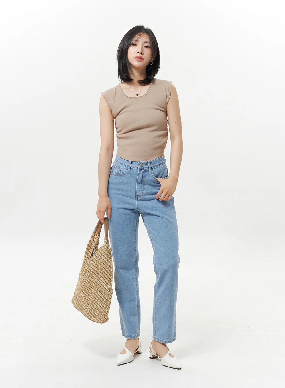High Waist Jeans OY330 - Image 8