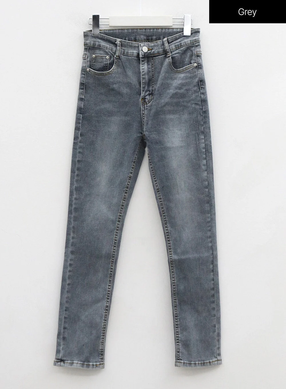 High Waist Long Skinny Pants OO04 - Image 17