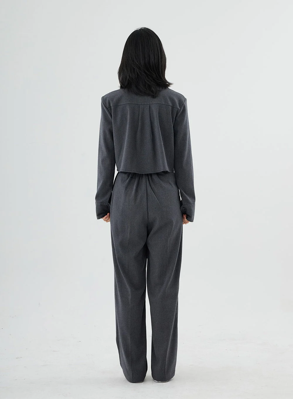 High Waist Maxi Tailored Pants ON11 - Image 14