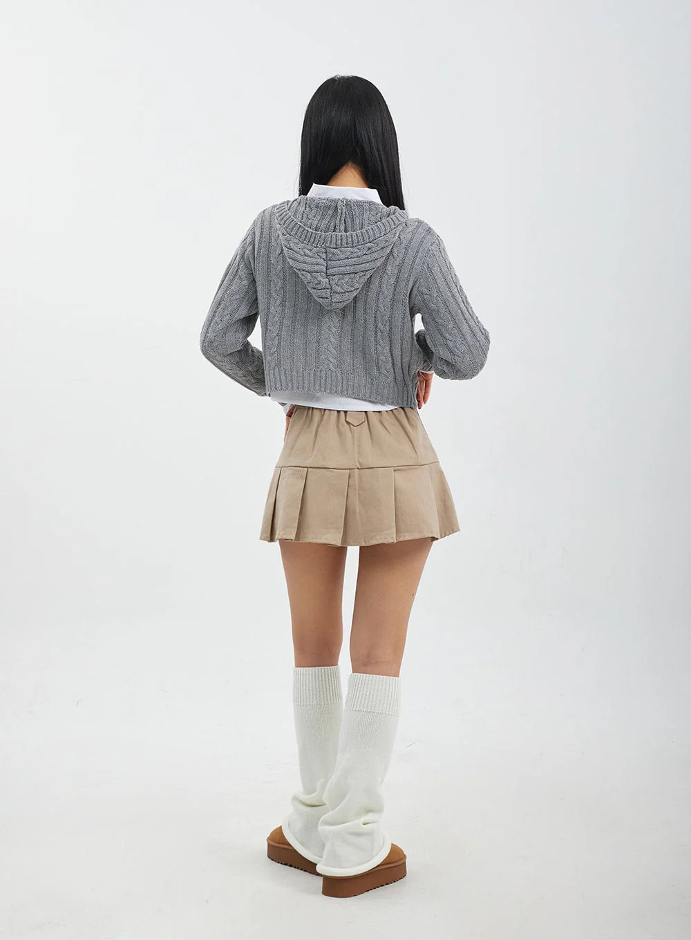 High Waist Pleated Mini Skirt CJ317 - Image 18
