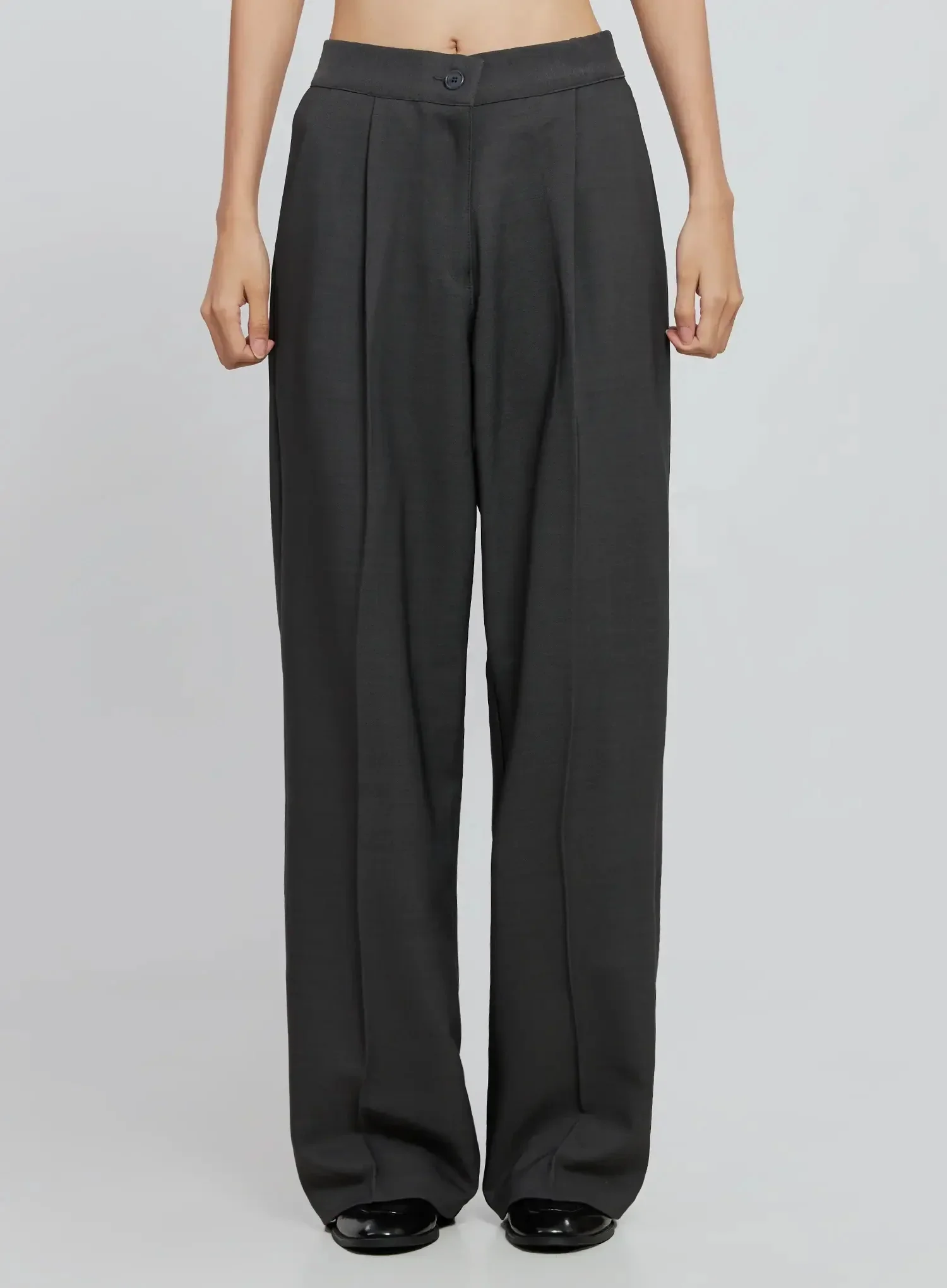 High Waist Tailored Pants IN507