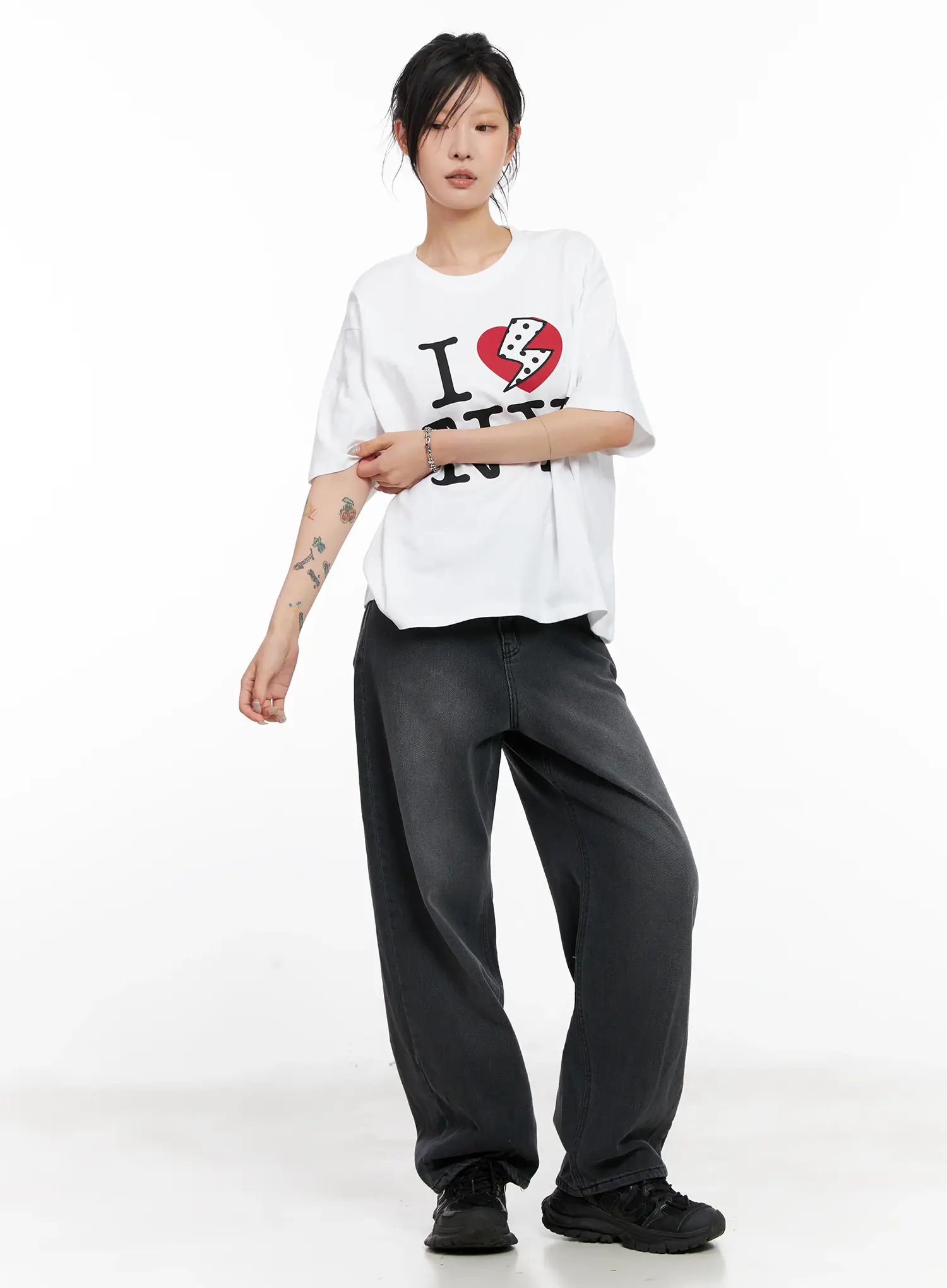 I Love NY Graphic T-Shirt CL528 - Image 4