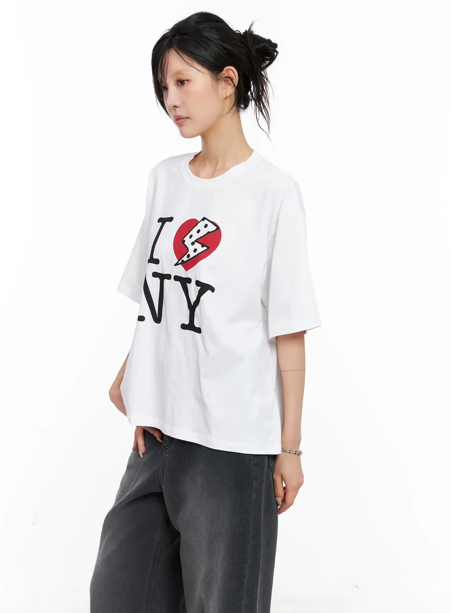 I Love NY Graphic T-Shirt CL528 - Image 6