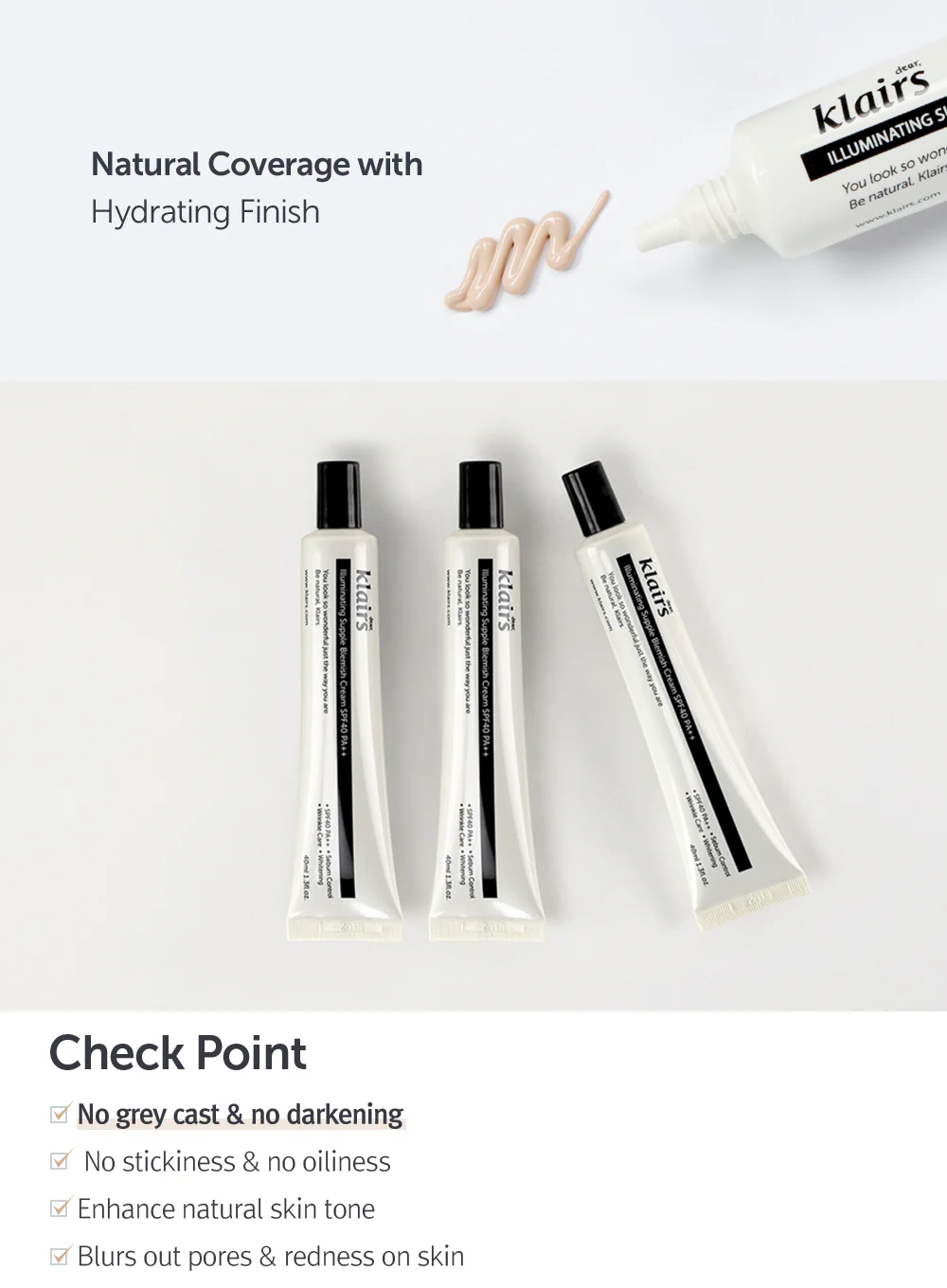 Illuminating Supple Blemish Cream SPF40 PA++ (40g) - Image 3