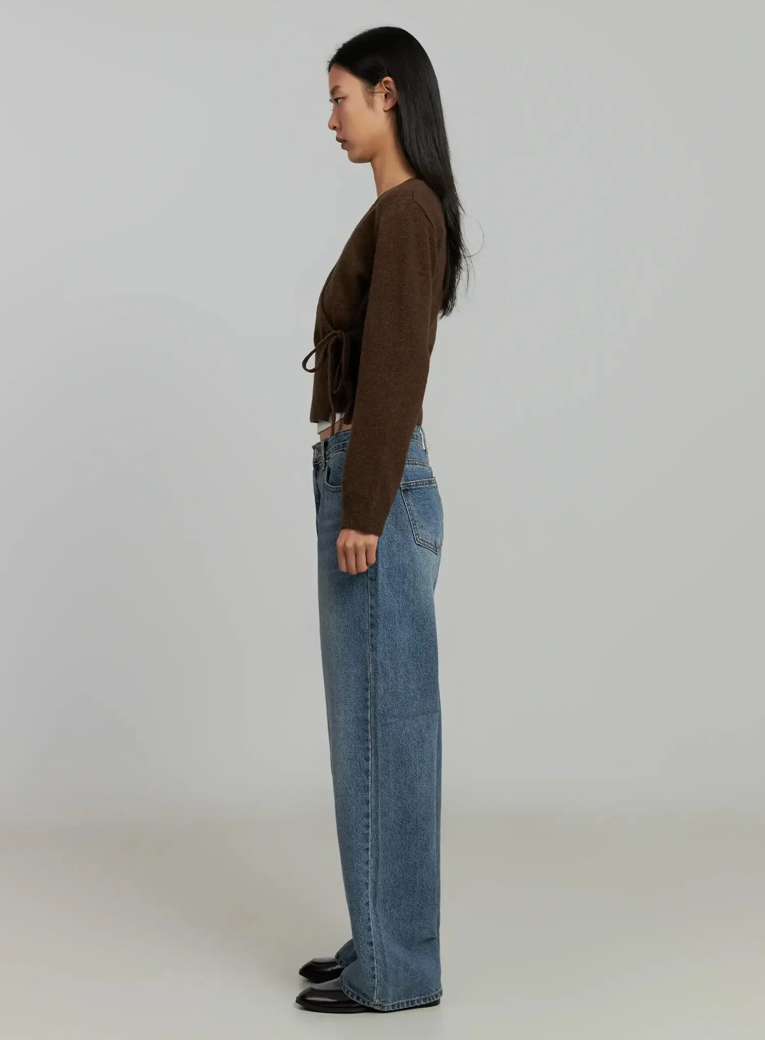 Inka Washed Wide-Leg Jeans IJ502 - Image 9