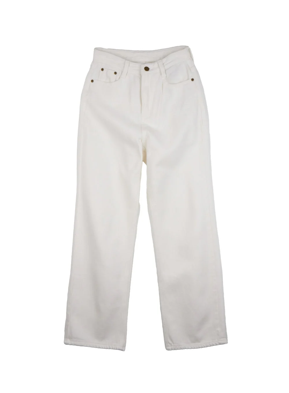 Isolde Solid Cotton Straight Fit Pants ON429 - Image 10