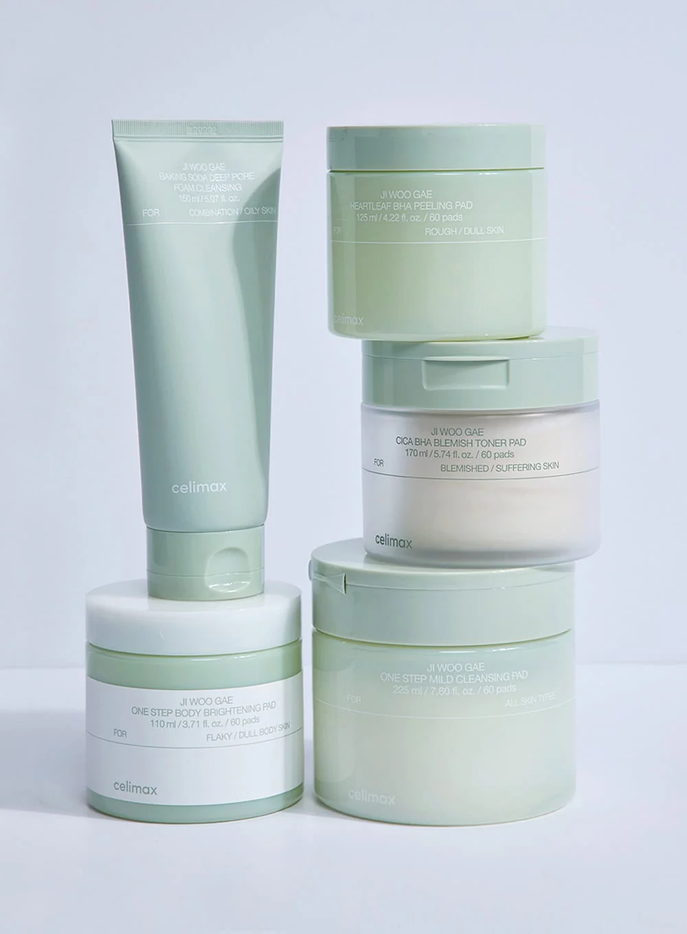 Ji Woo Gae Heartleaf BHA Peeling Pad (125ml / 60ea) - Image 3
