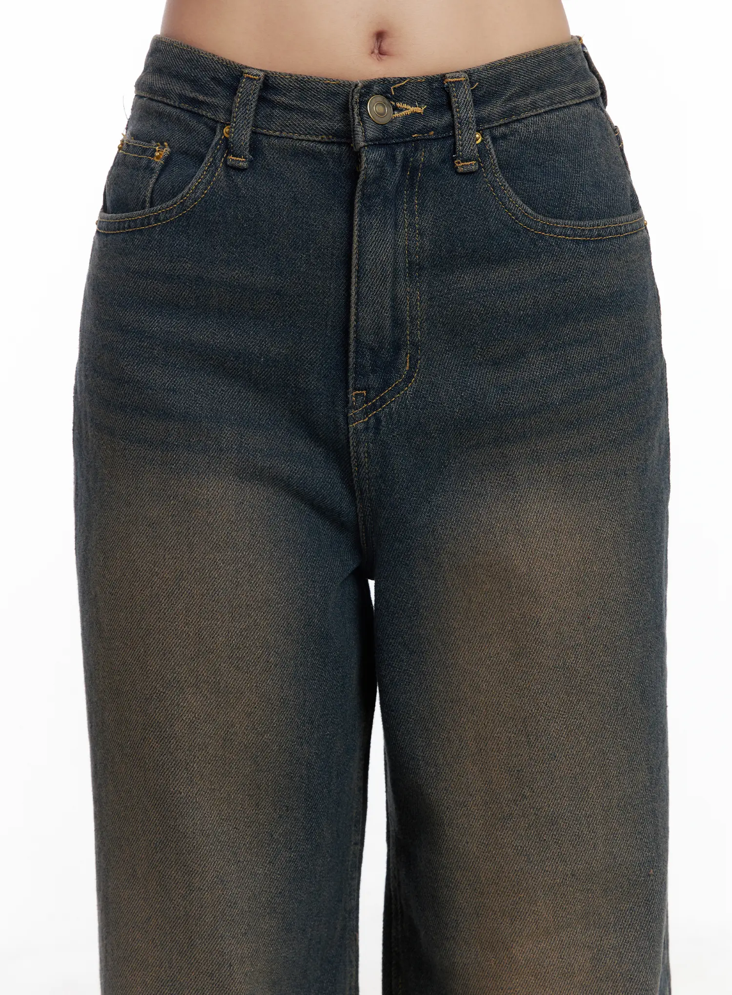 Jianna Vintage Washed Baggy Jeans CJ514 - Image 3
