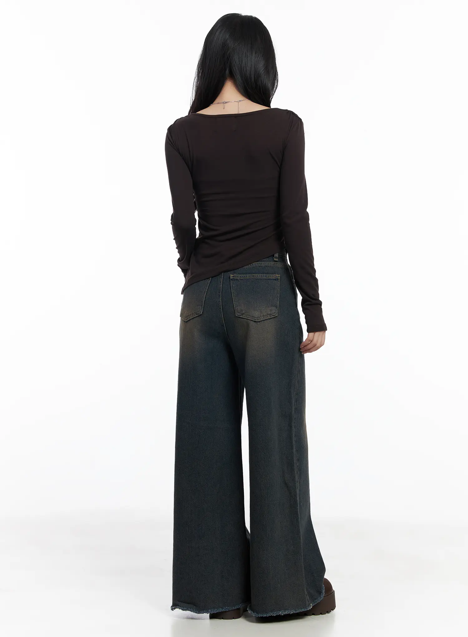 Jianna Vintage Washed Baggy Jeans CJ514 - Image 8