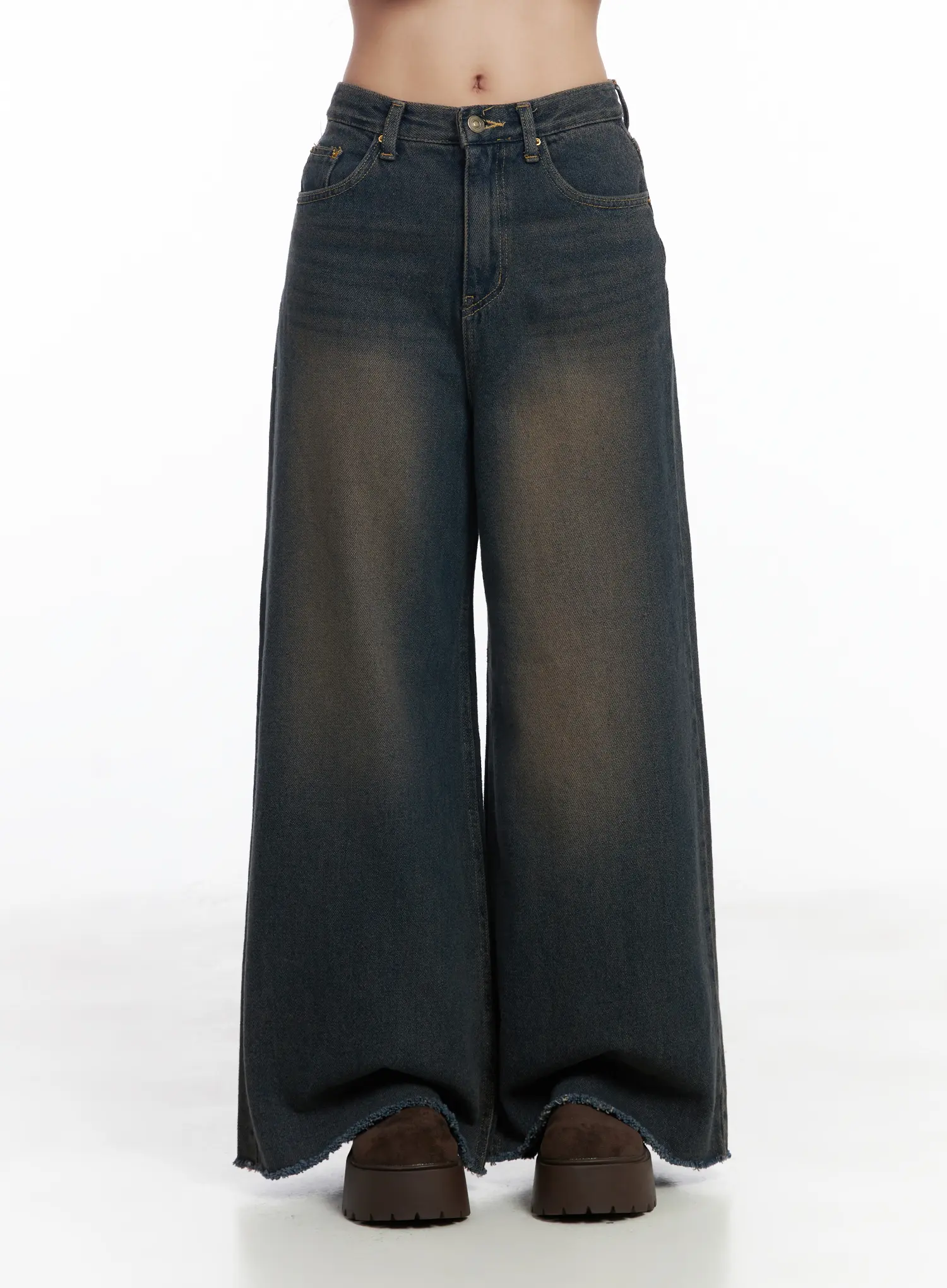 Jianna Vintage Washed Baggy Jeans CJ514 - Image 9