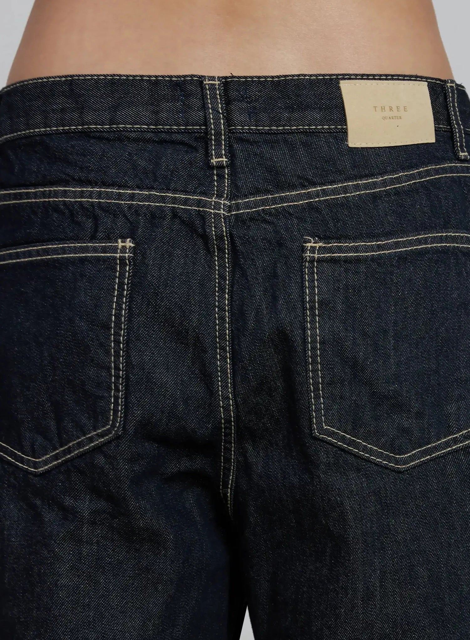 Jillian Dark Wash Casual Straight Jeans IM520 - Image 13