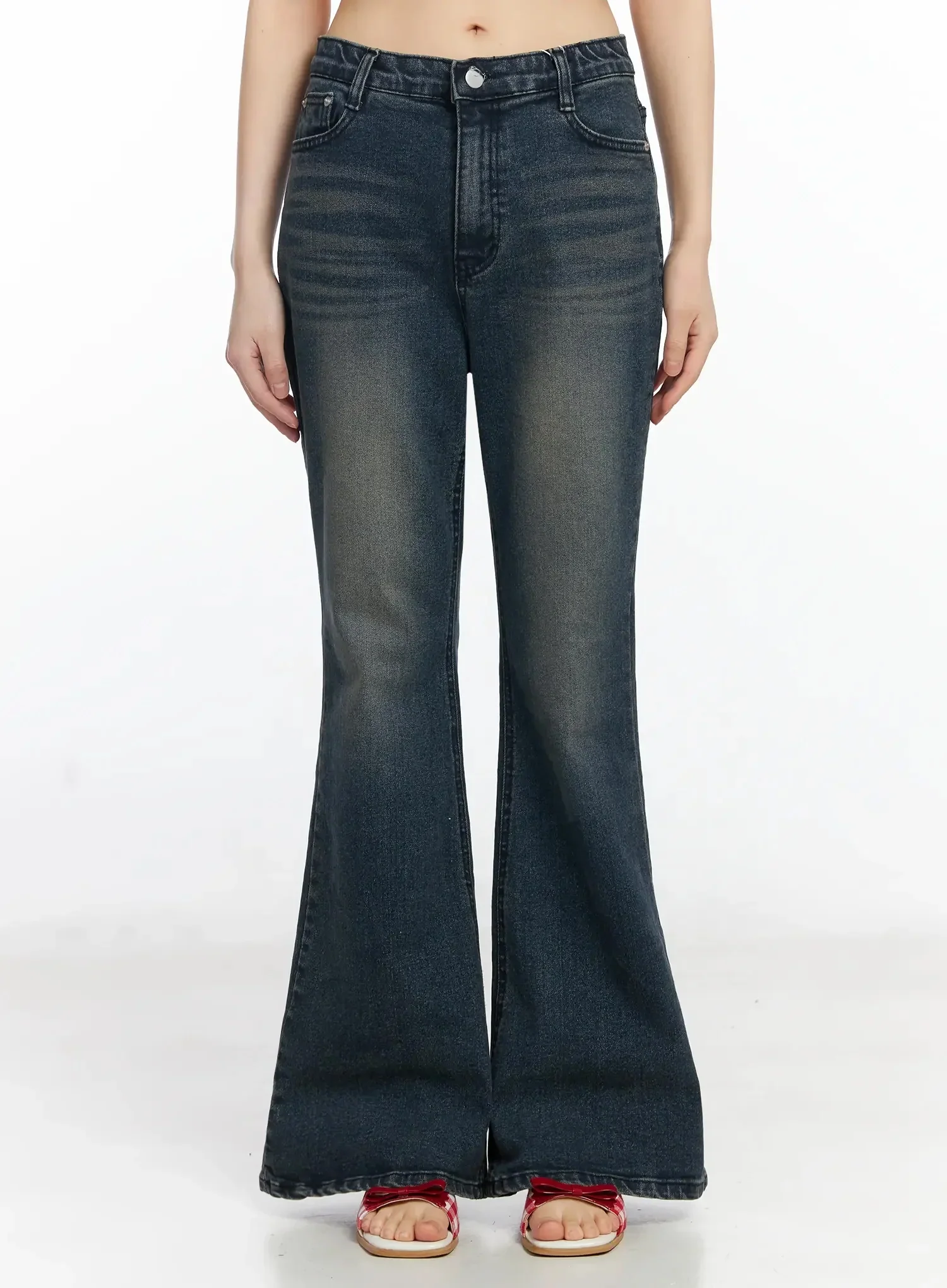 Jimena Vintage Bootcut Flared Jeans F517