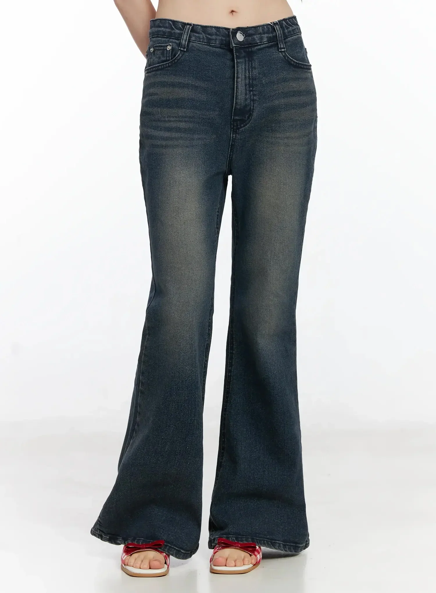 Jimena Vintage Bootcut Flared Jeans F517 - Image 10
