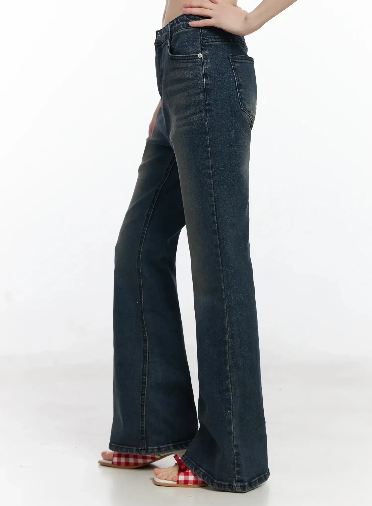 Jimena Vintage Bootcut Flared Jeans F517 - Image 11