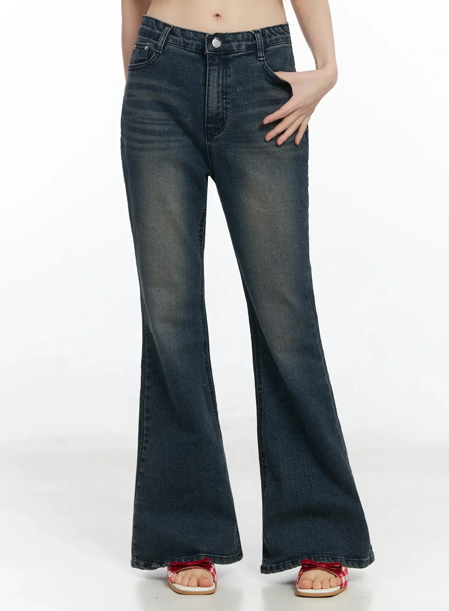 Jimena Vintage Bootcut Flared Jeans F517 - Image 5