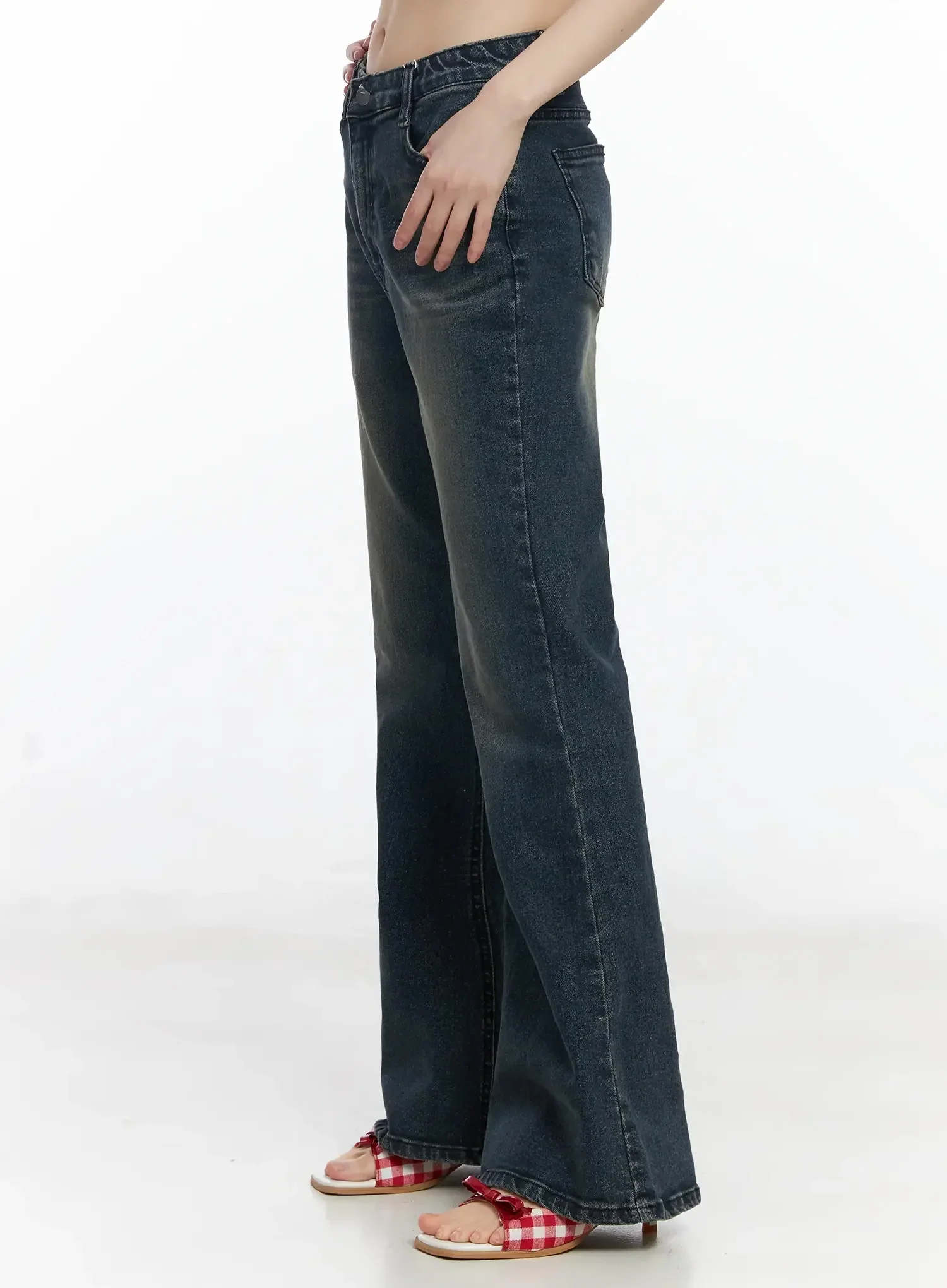 Jimena Vintage Bootcut Flared Jeans F517 - Image 6