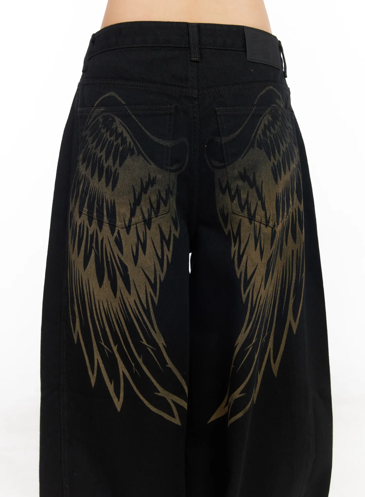 Joan Graphic Wide Leg Pants CM516 - Image 3