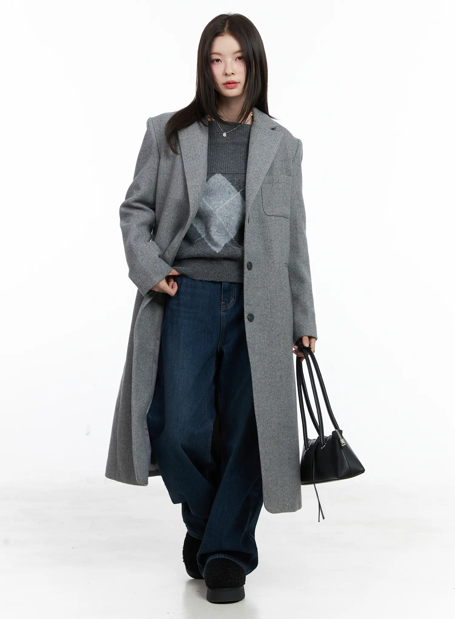 Jordan Velvet Fleece Wide Jeans CN518 - Image 2