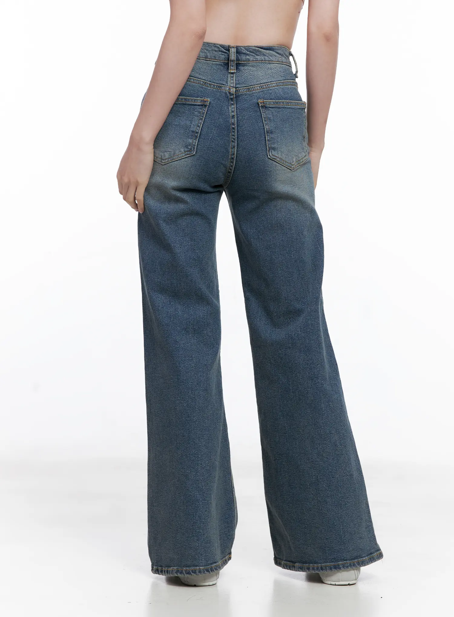 Juae High Waist Flare Jeans CG520 - Image 6