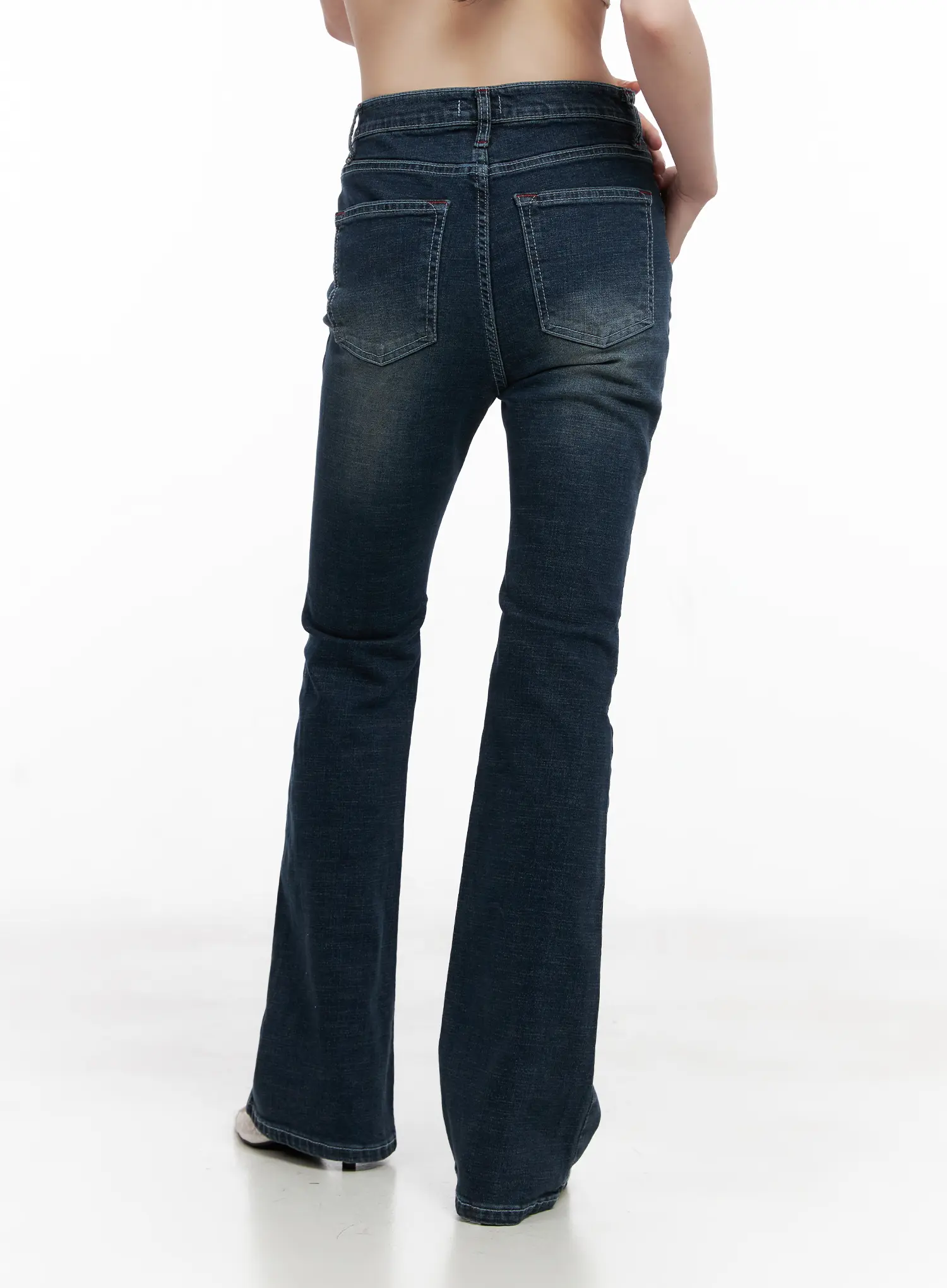 Juli High Waist Bootcut Jeans CG519 - Image 6
