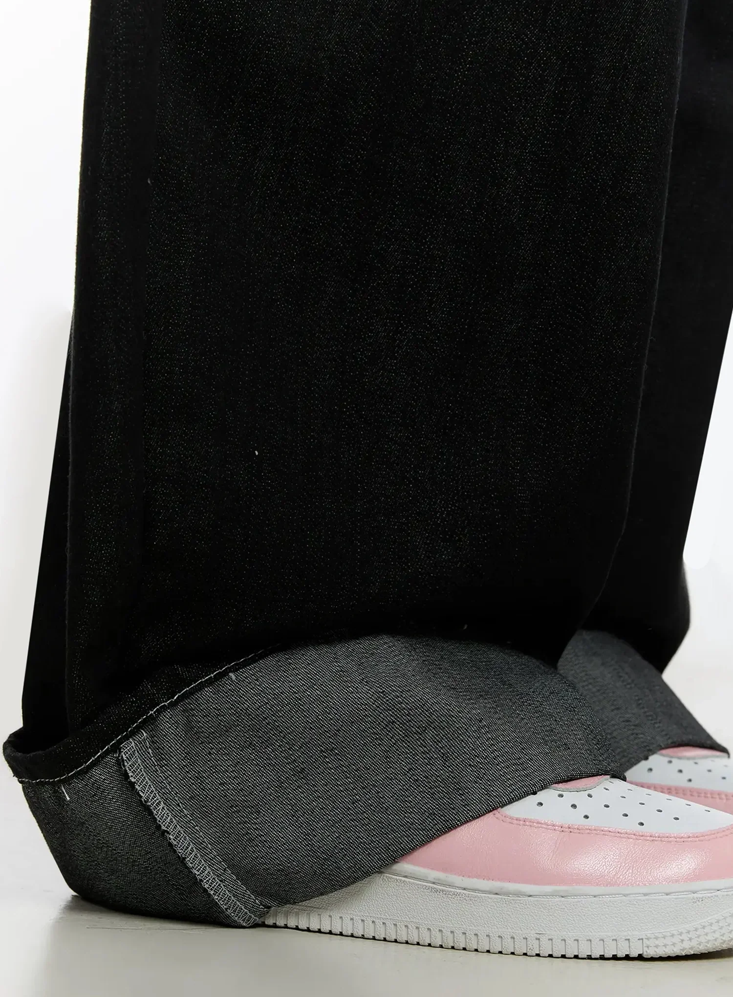 Kacey Plaid Stitched Back Pocket Baggy Jeans IM513 - Image 10
