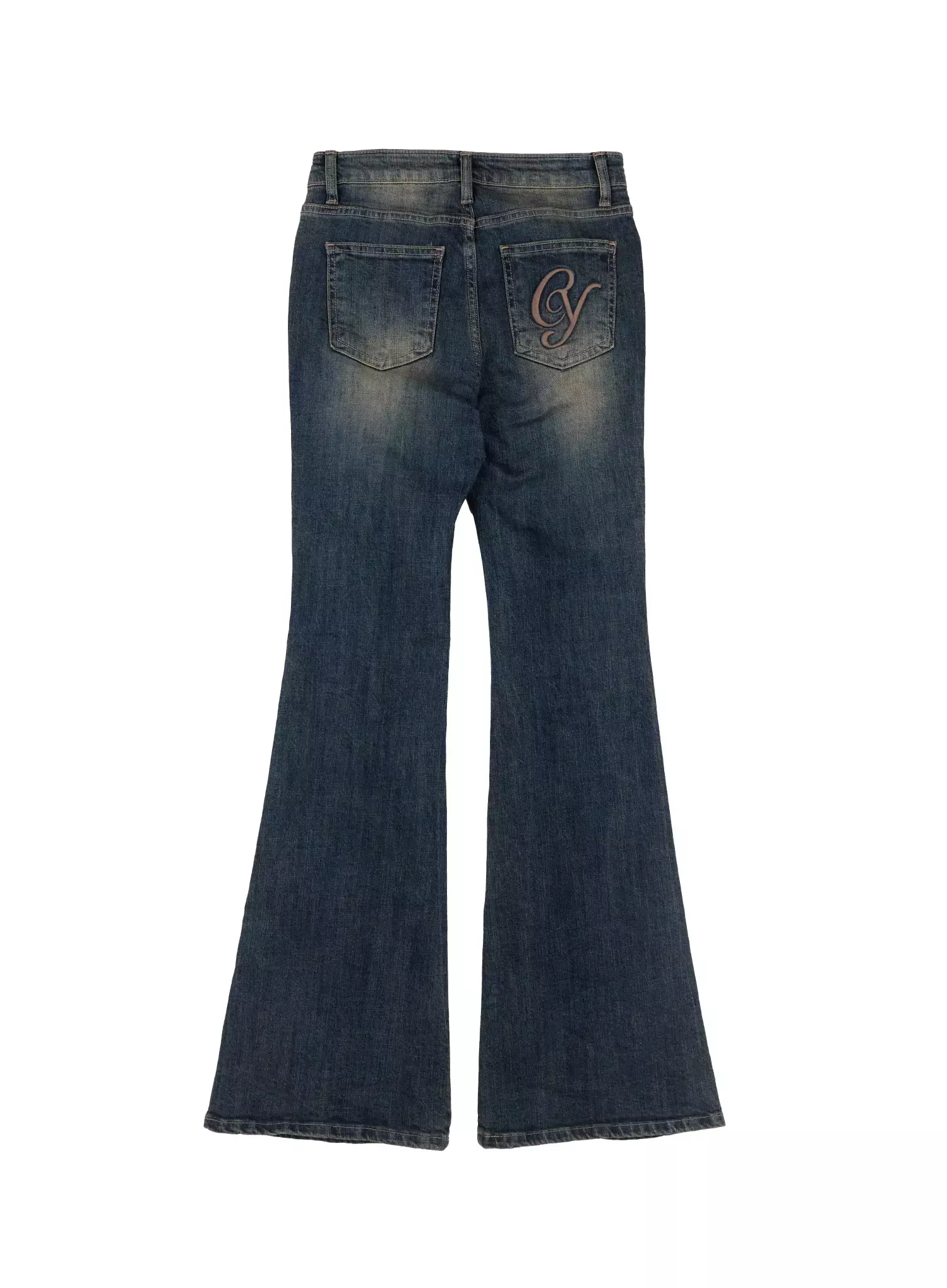Karla Vintage Logo Flare Jeans IO520 - Image 17
