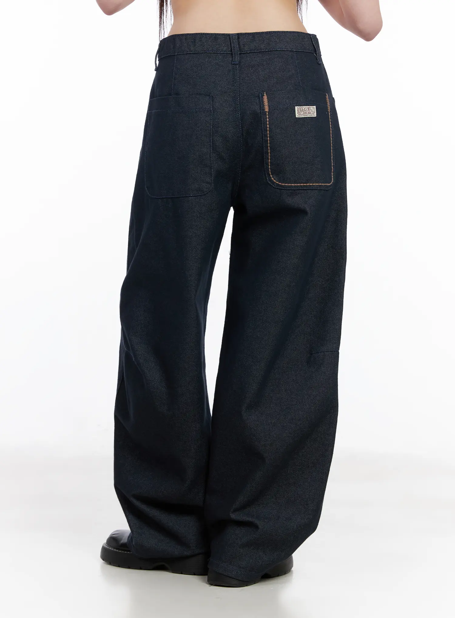 Kate Wide Leg Embroidered Jeans CM513 - Image 6