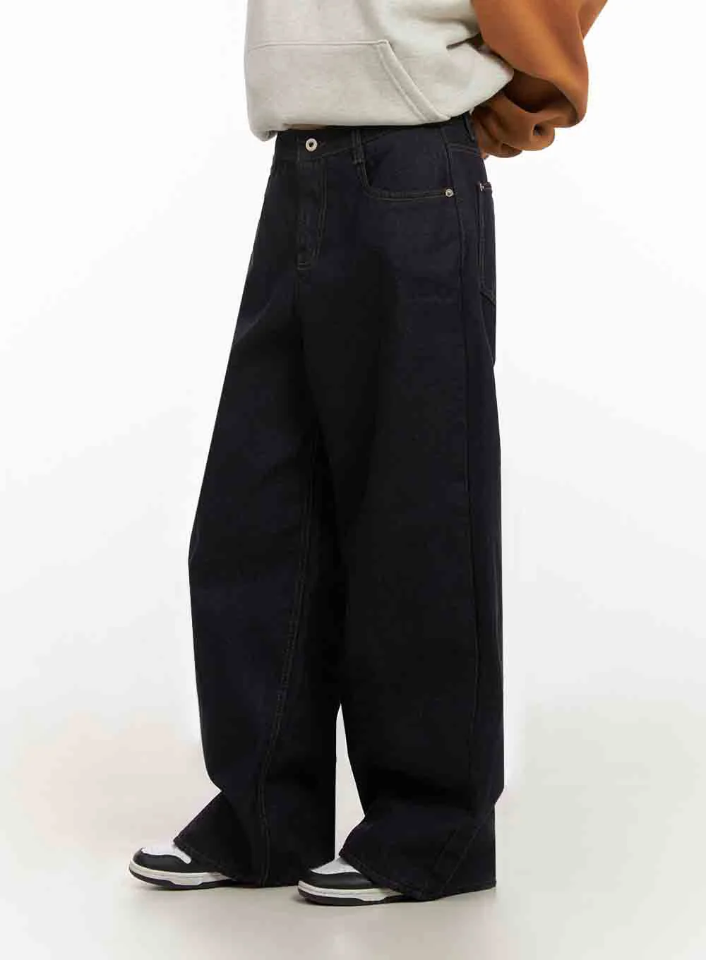 Katie Oversized Wide-Leg Jeans IJ503 - Image 5