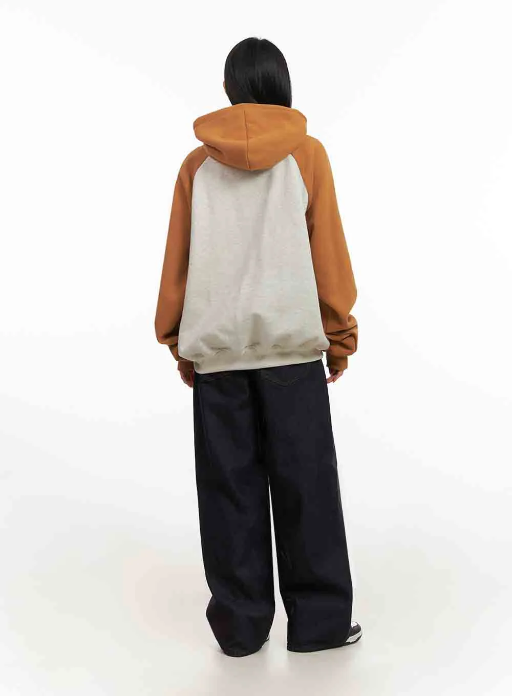 Katie Oversized Wide-Leg Jeans IJ503 - Image 9