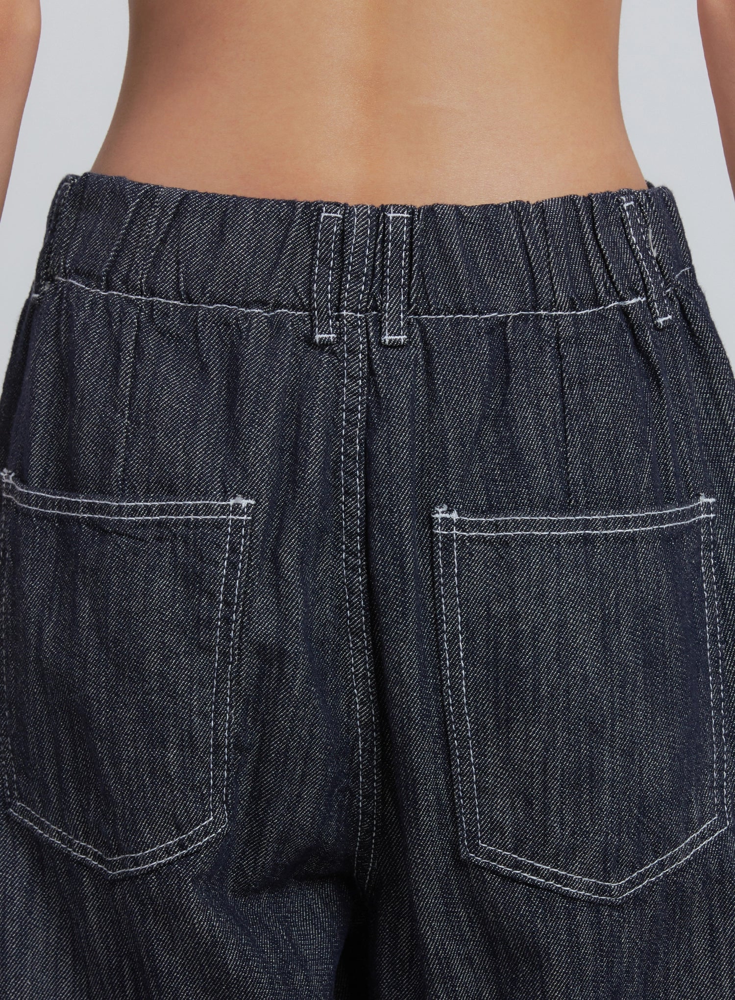 Kaylie Stitched Wide-Leg Jeans IU512 - Image 14