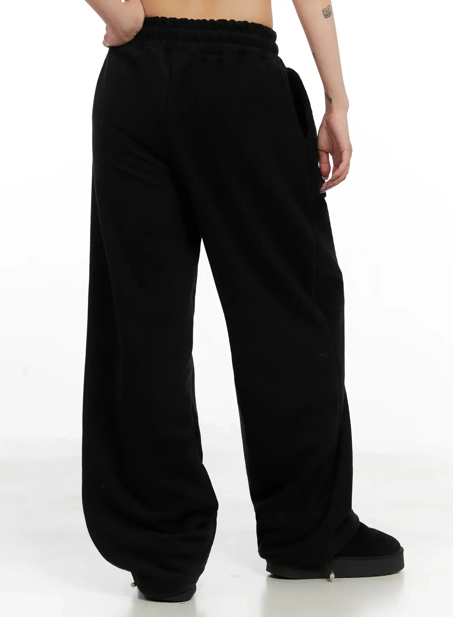 Kessler Fleece Wide Leg Sweatpants IN528 - Image 11