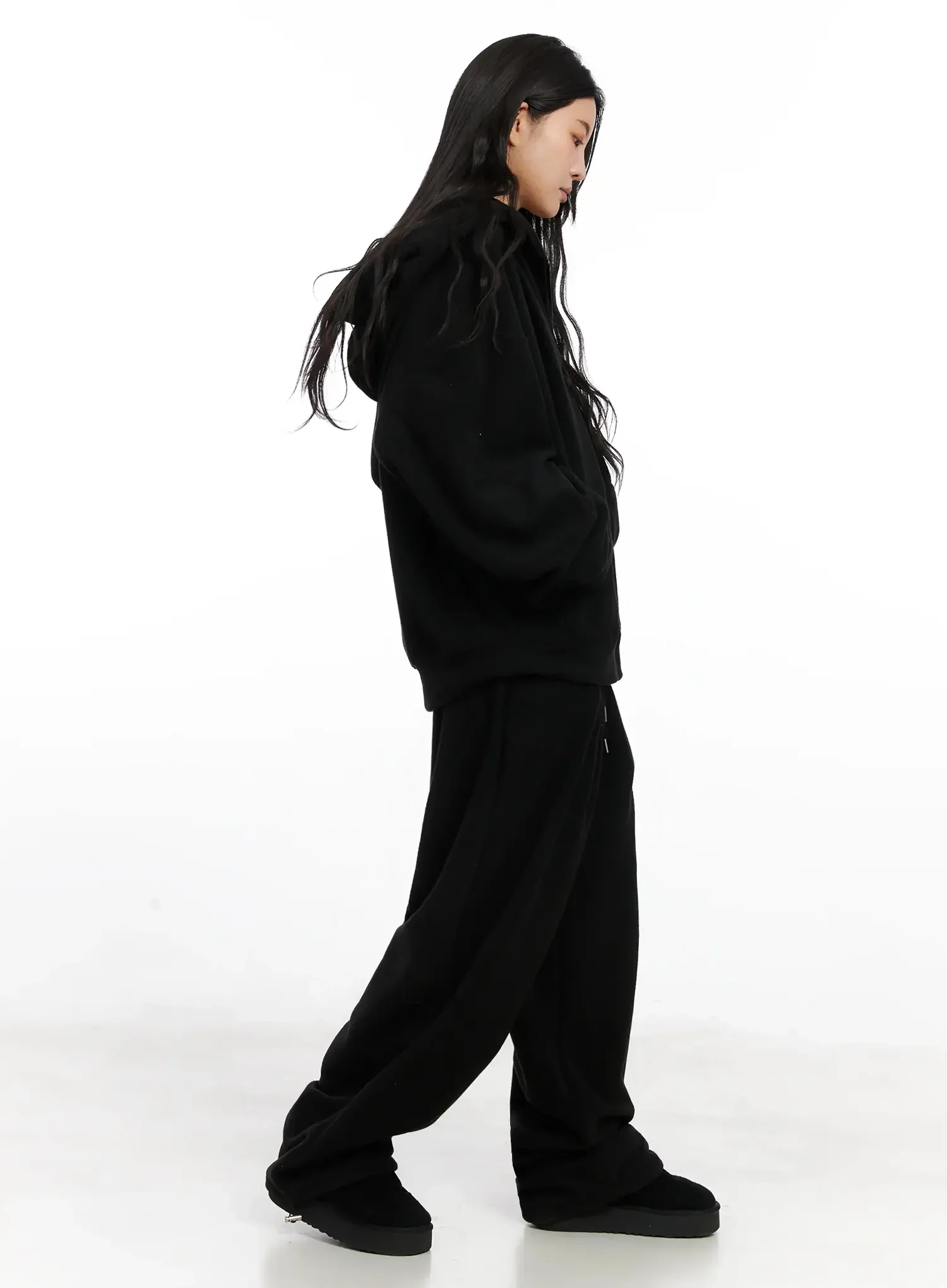 Kessler Fleece Wide Leg Sweatpants IN528 - Image 7