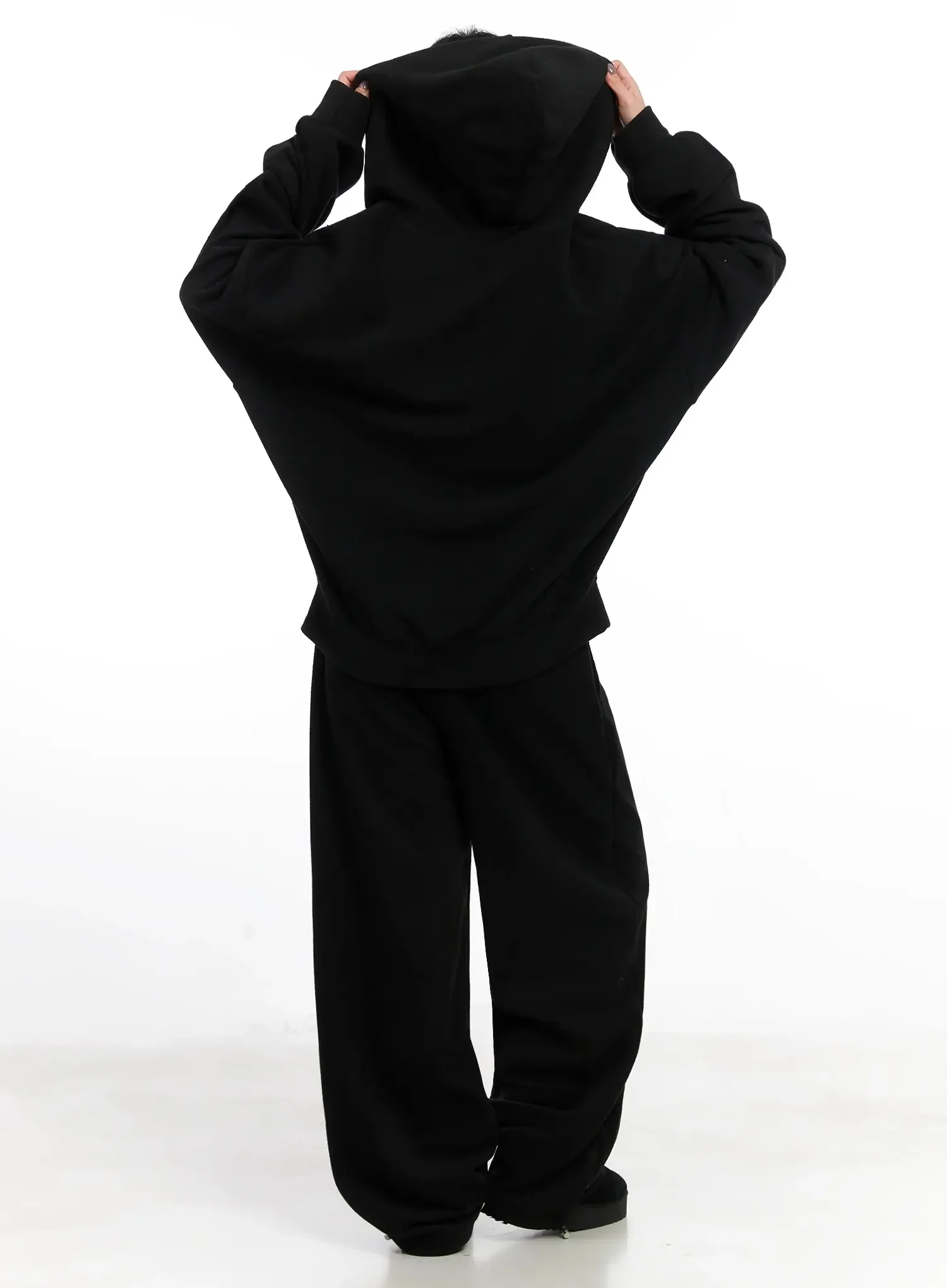 Kessler Fleece Wide Leg Sweatpants IN528 - Image 8
