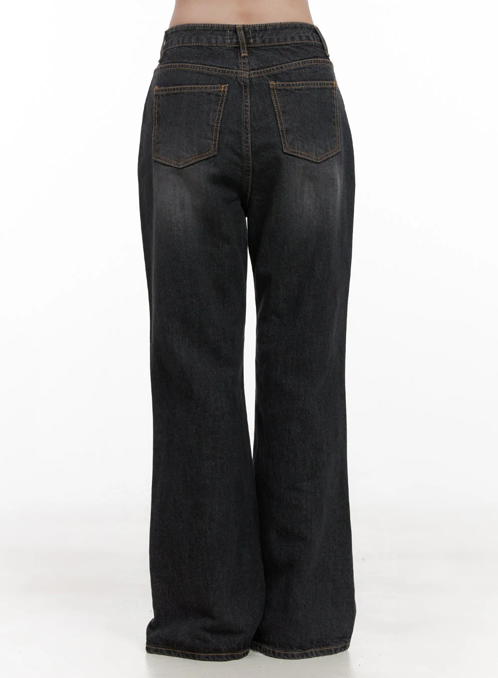 Kiana Cotton Wide Fit Flared Jeans OD403 - Image 5