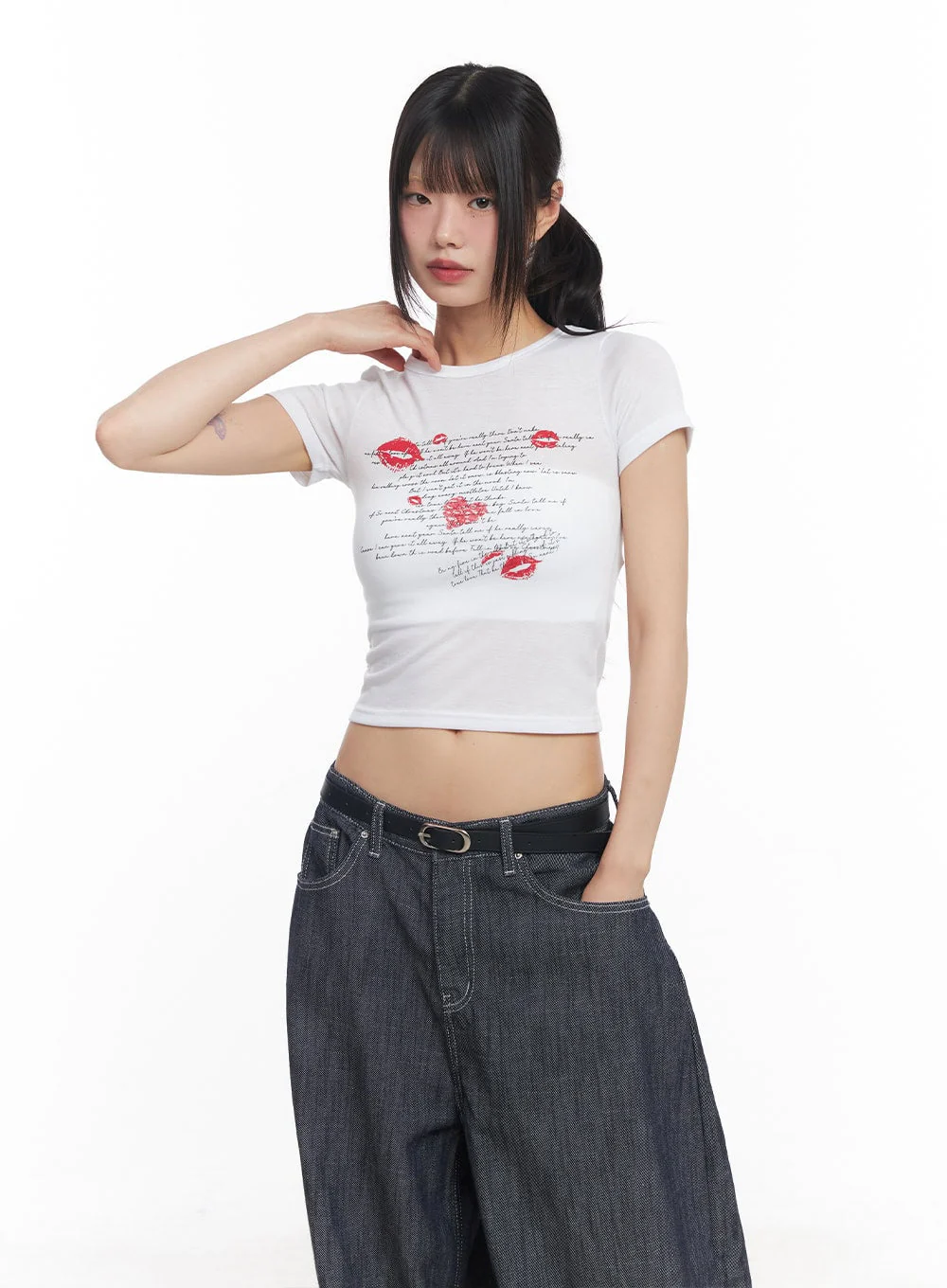 Kiss Graphic Slim-Fit Tee CY514 - Image 2