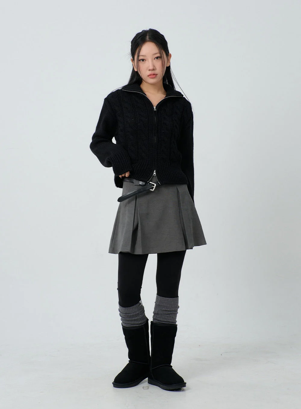Knee High Knit Socks CJ303 - Image 4