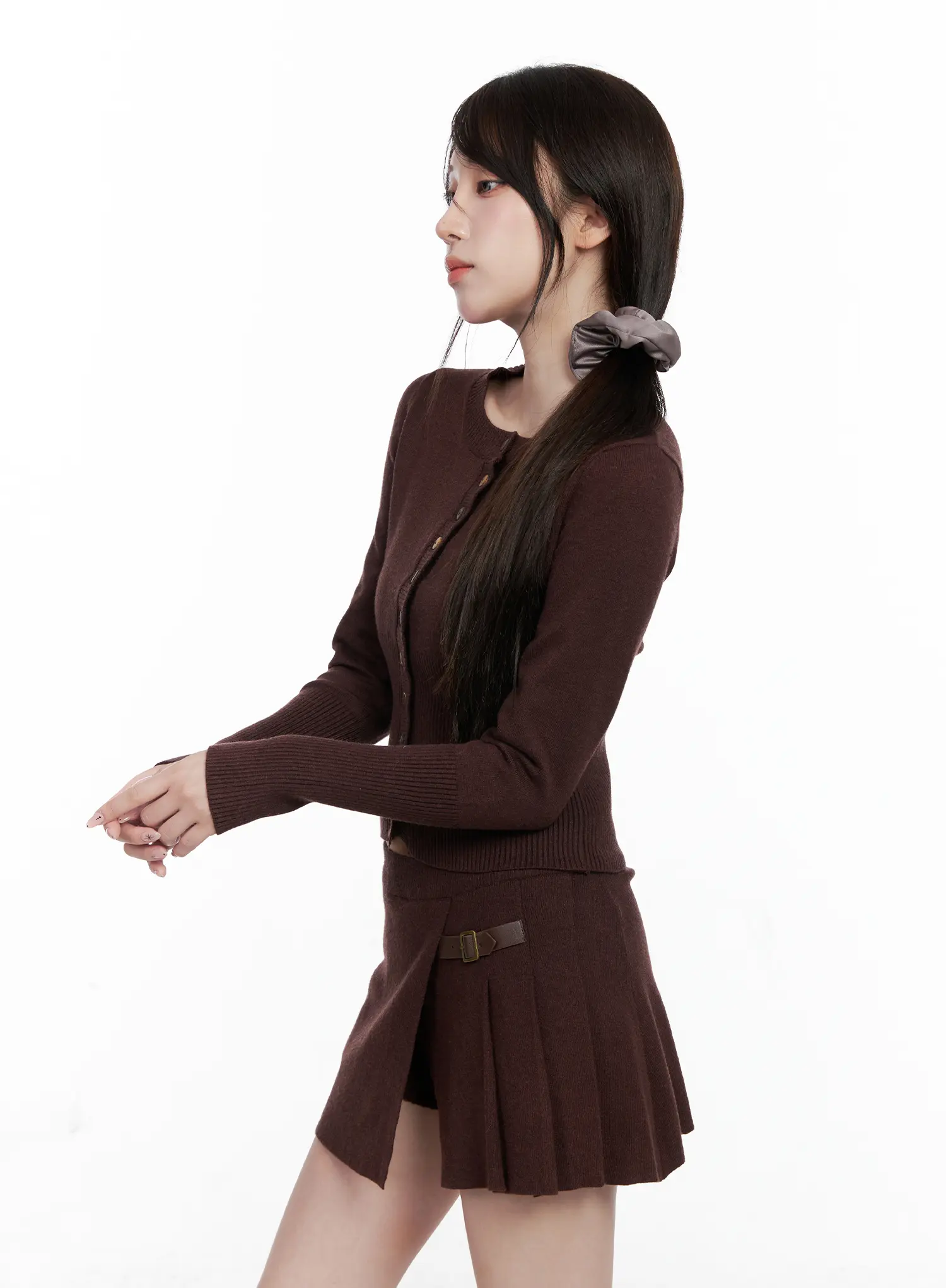 Knit Cardigan and Skirt Co-ord CO521 - Image 6