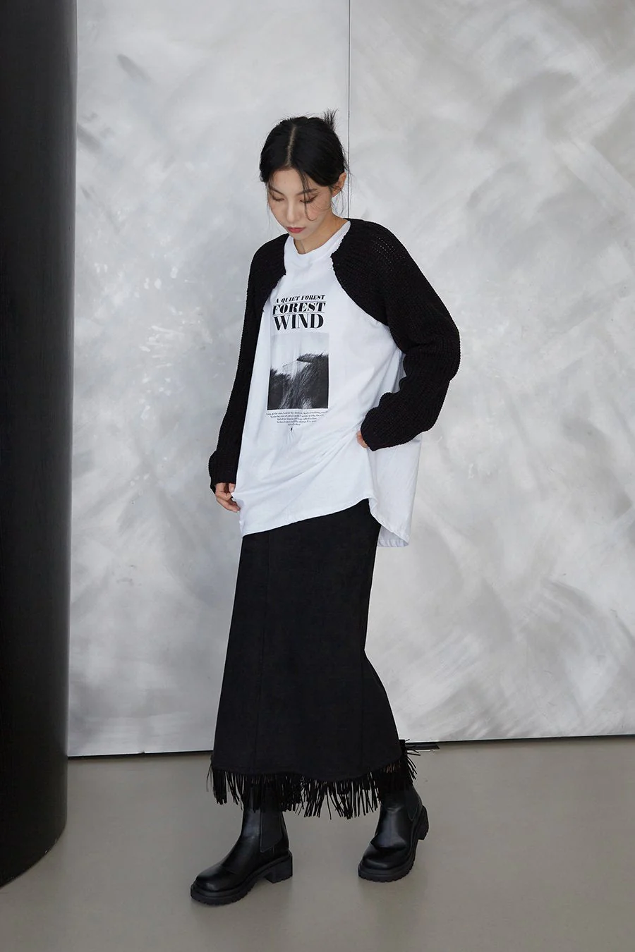 Knit Cardigan Shrug J24 - Image 10