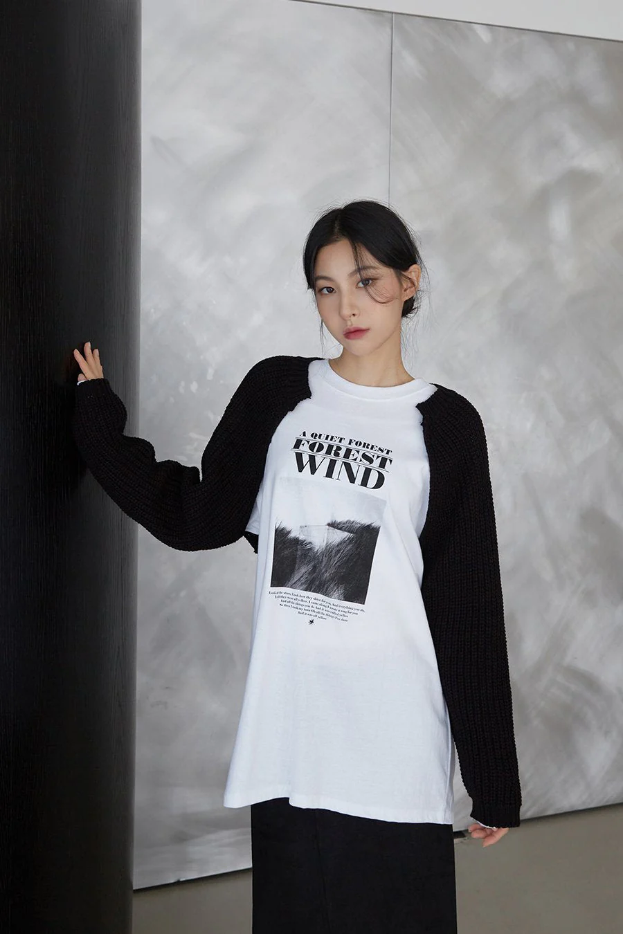 Knit Cardigan Shrug J24 - Image 11