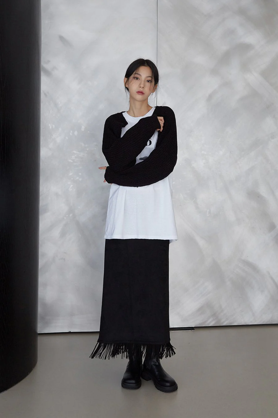 Knit Cardigan Shrug J24 - Image 4
