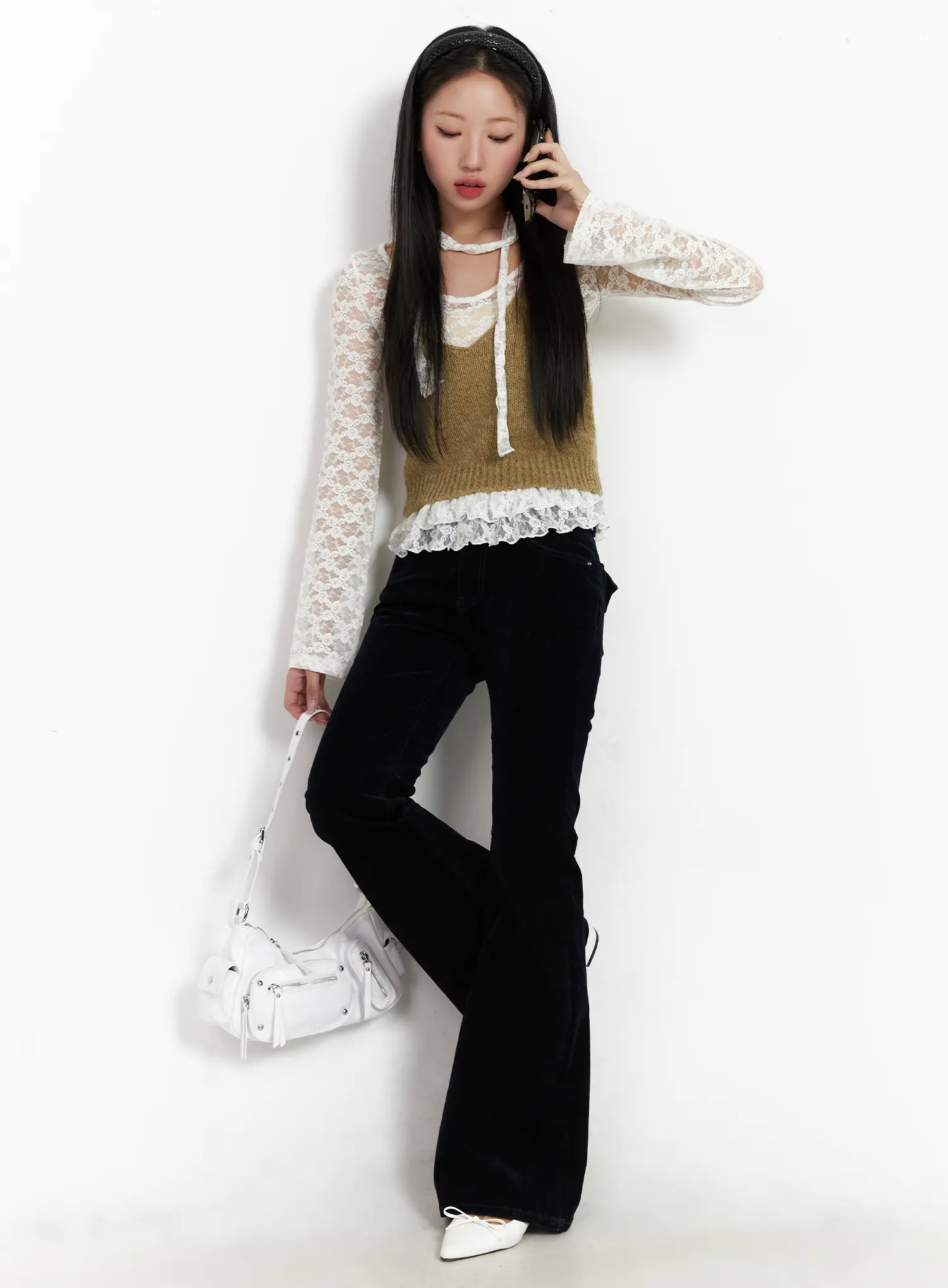 Knit Crop Tank Top CD529 - Image 7