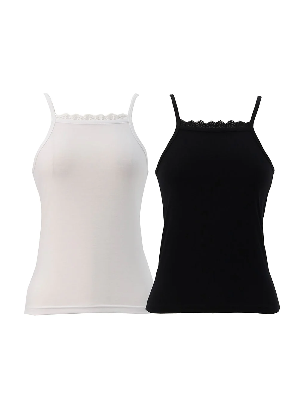 Lace Bra-Cap Camisole IG320 - Image 2