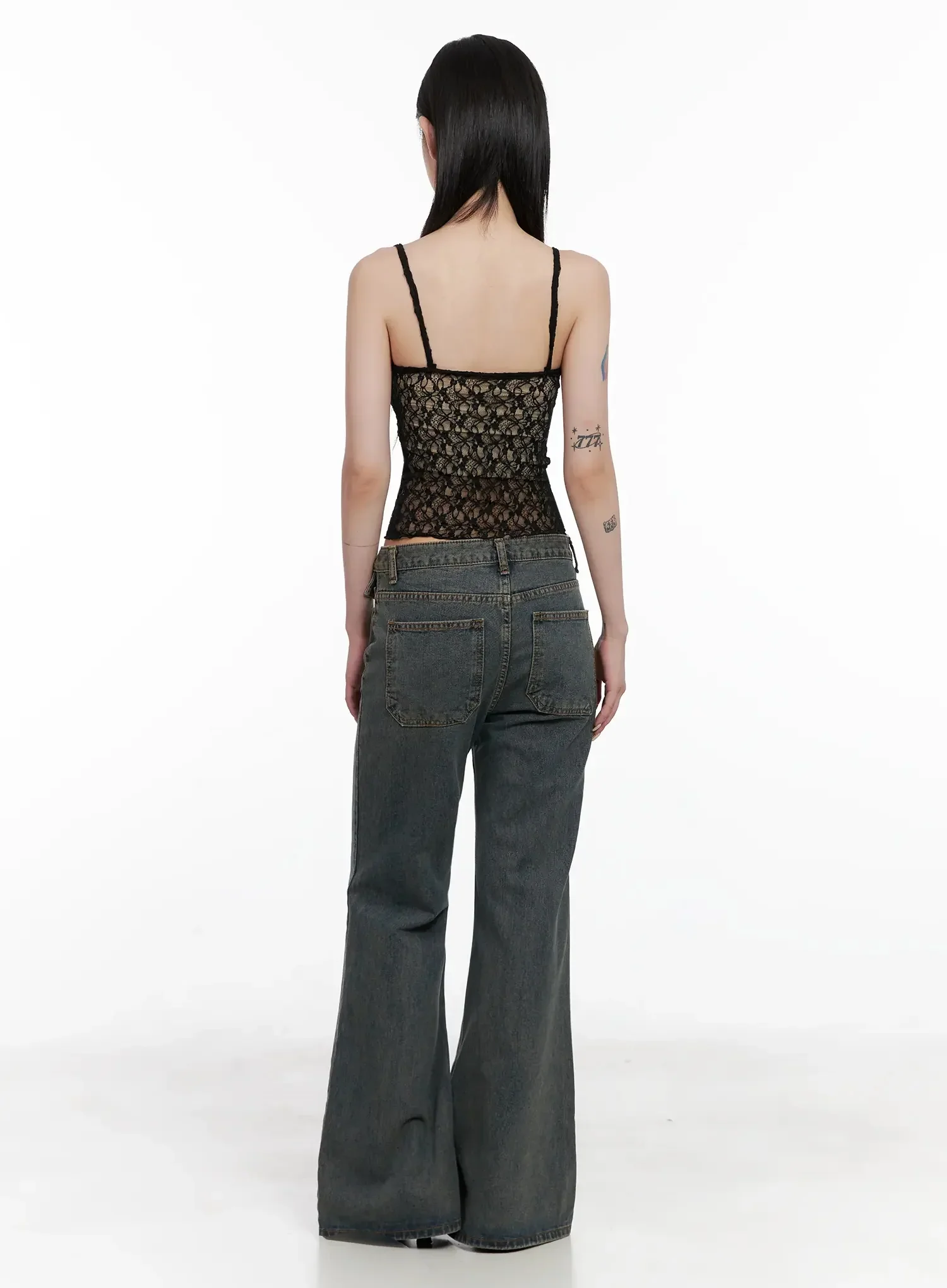 Lace Detail Cami Top IS508 - Image 9