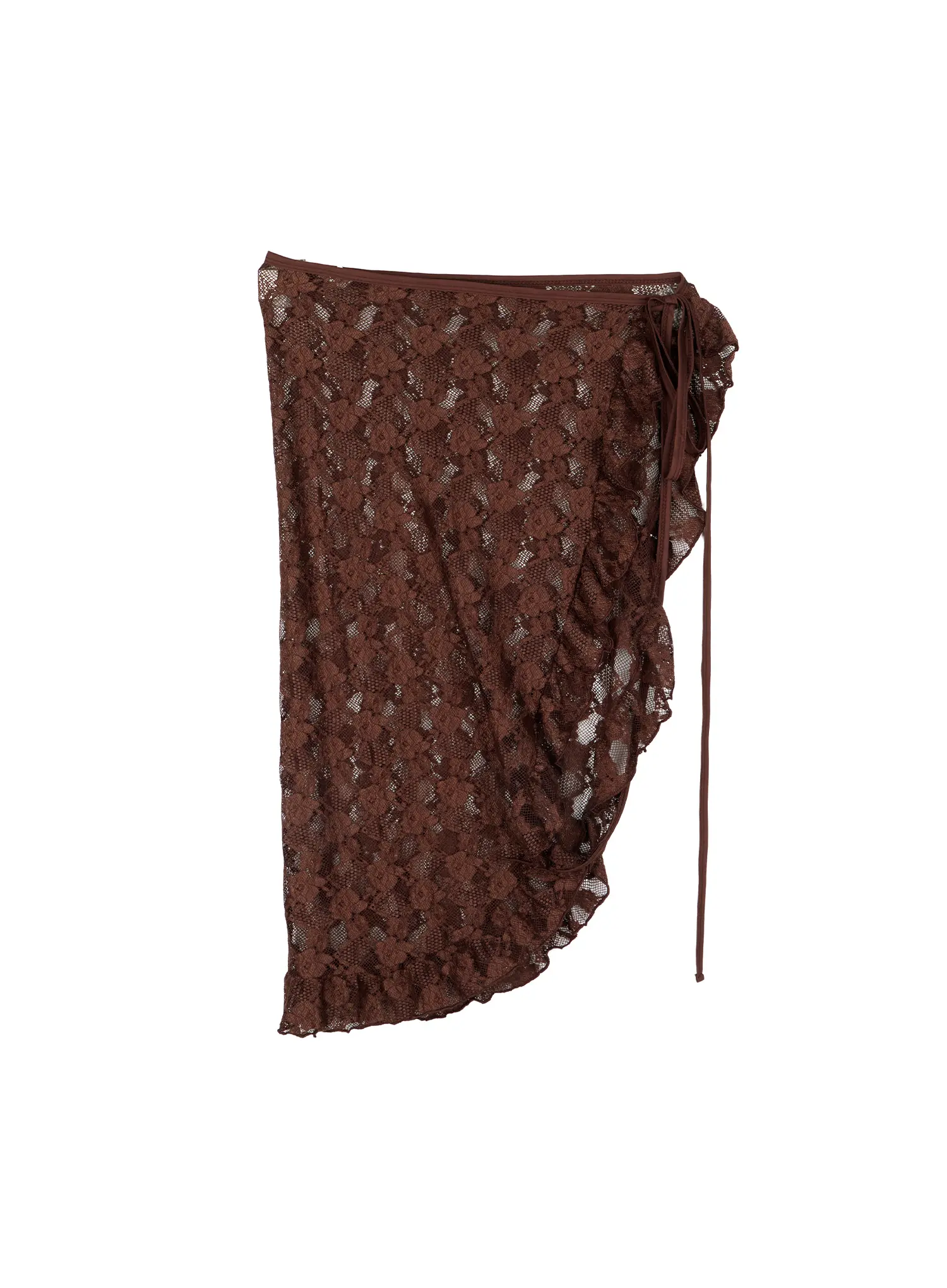 Lace Layered Wrap Skirt CD531 - Image 10
