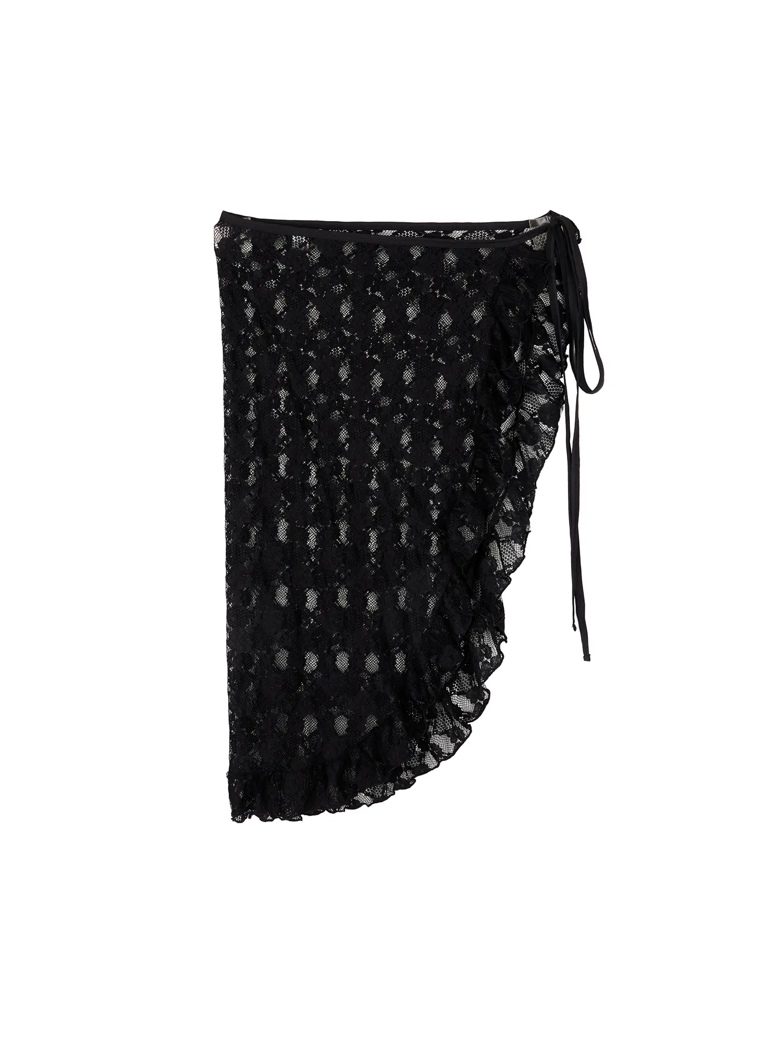 Lace Layered Wrap Skirt CD531 - Image 9