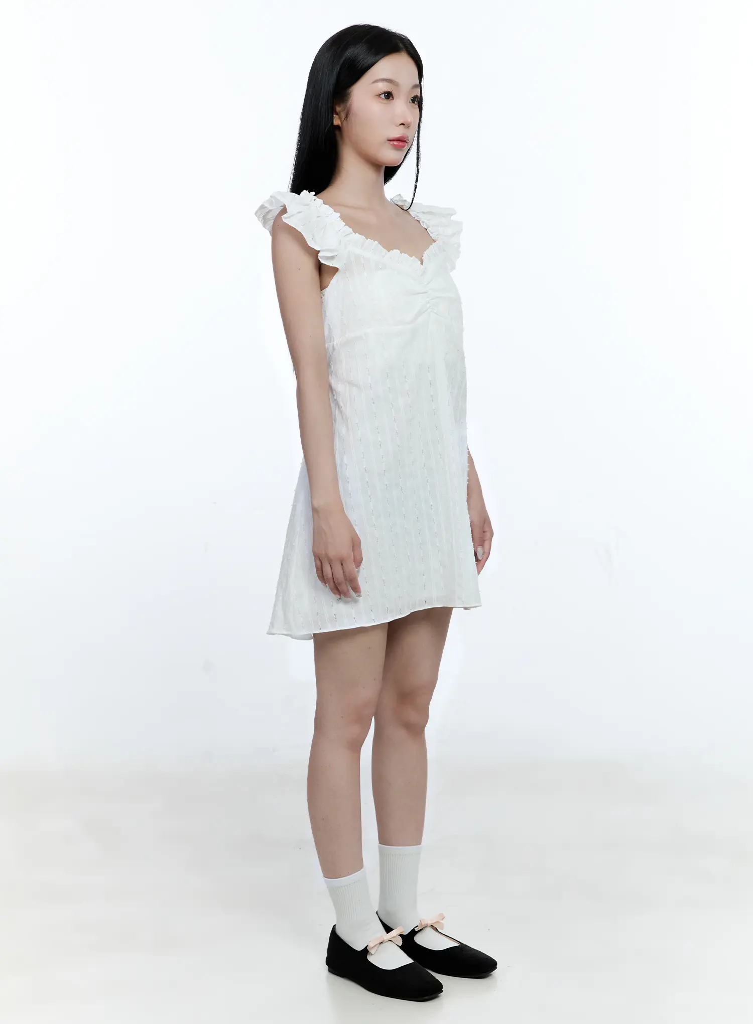 Lace Off-Shoulder Mini Dress CG513 - Image 6