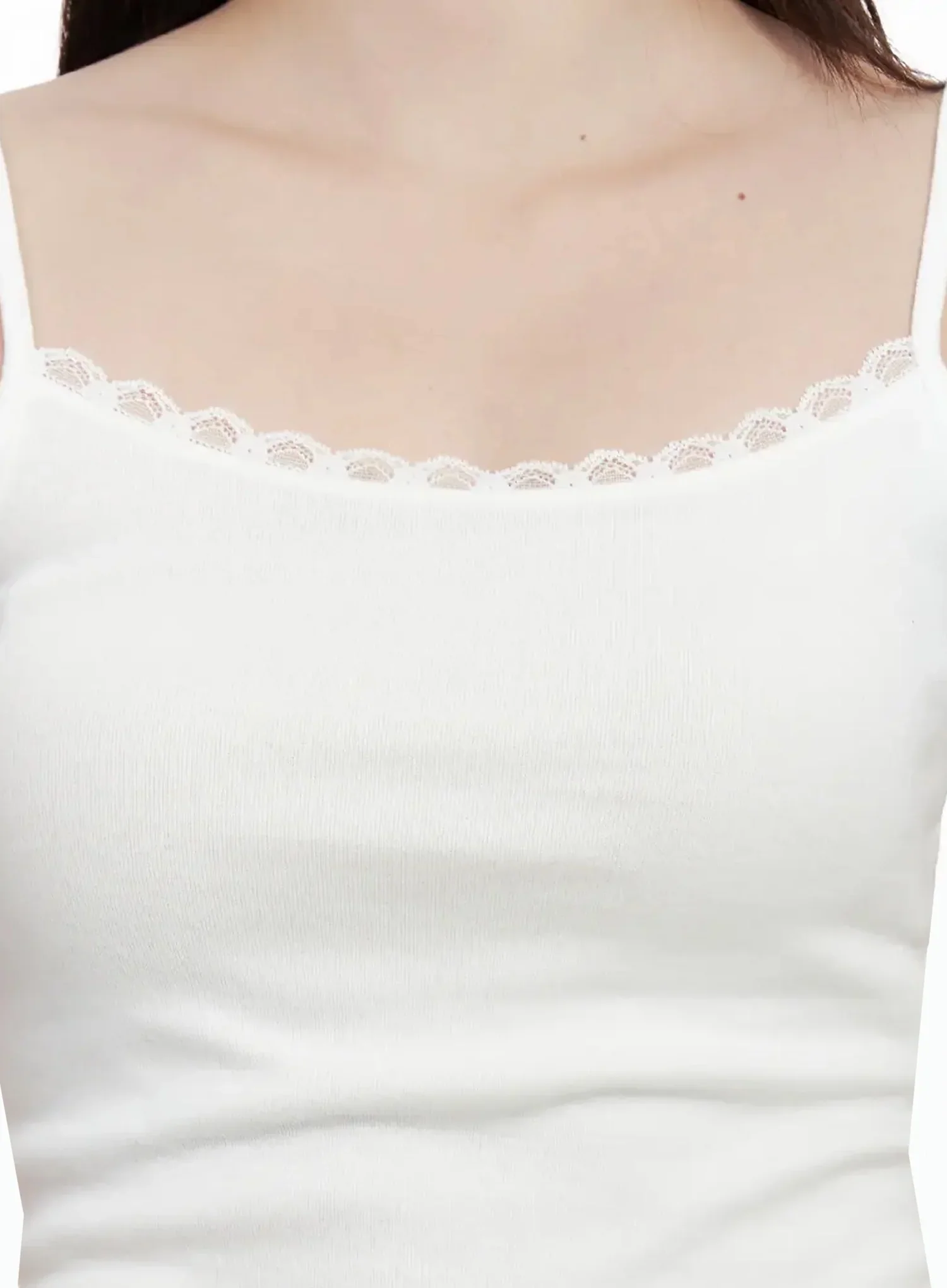 Lace Trim Cami Tank Top IN514 - Image 4