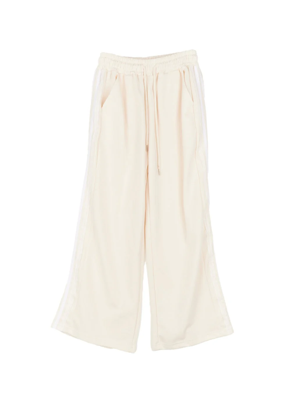 Lace Trim Striped Sweatpants CM504 - Image 16